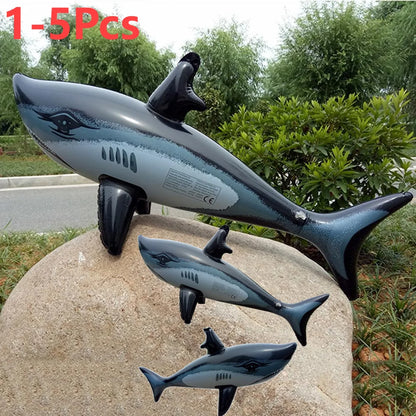 Floating Shark Toy, Inflatable Pool Toys, 1-5 pcs