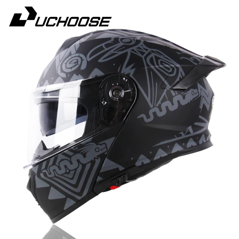 High Quality Motorcycle Helmet, DOT Approved, Unisex, Four Seasons, Motocross, Modular Flip Up Visor, Off Road