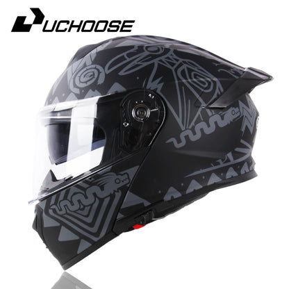 High Quality Motorcycle Helmet, DOT Approved, Unisex, Four Seasons, Motocross, Modular Flip Up Visor, Off Road
