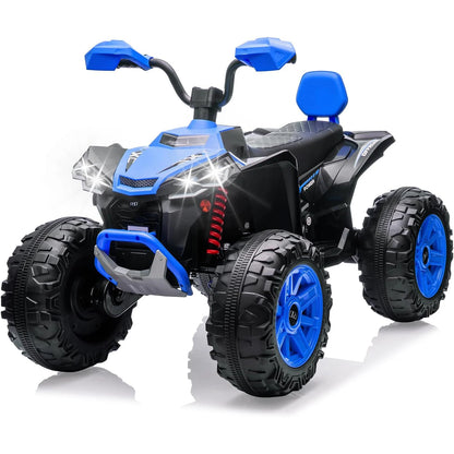 24V Kids Electric ATV 4-Wheeler (2-Seater) Ride on Toy, Dual 550w Motor