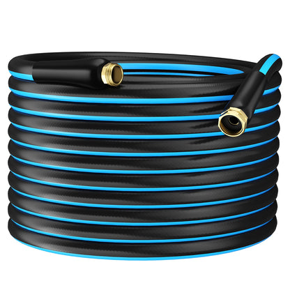 Garden Hose Heavy-Duty Durable PVC Hose 25-100 ft, Outdoor Water Hose 5/8 in Irrigation Hose