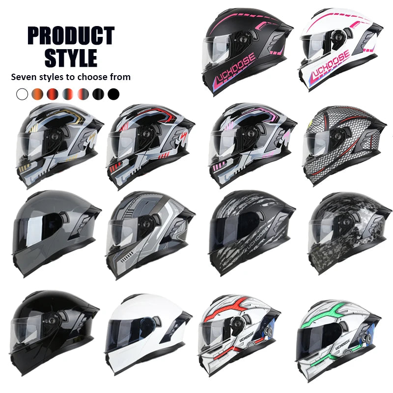 Modular Helmet DOT Approve, Motorcycle Helmet, Four Seasons, Motocross Racing, Flip Up Visor, Off Road Helmet