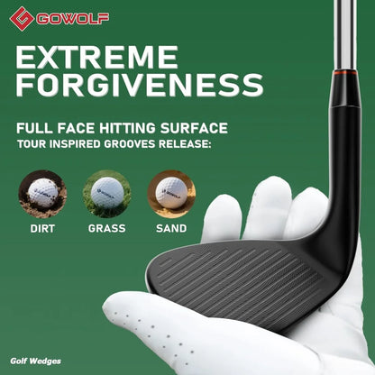 Golf Wedges 52/56/60 Degree Individual or Set, Men's Premium Forged