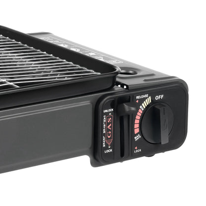 Portable Camping Grill, Butane Gas Stove for Camping, Travel 41.5x28x11cm