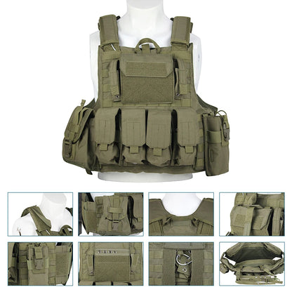 Tactical Vest, Outdoor Body Armor, Protective Vests, Hunting Plate Carrier