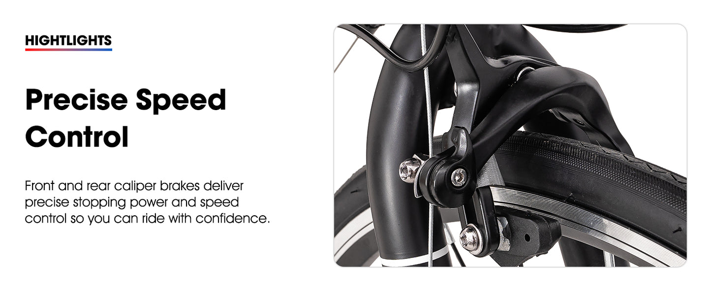 700c Road Bike, 14 Speeds, Lightweight Aluminum Frame, Racing or Road Bike, Unisex