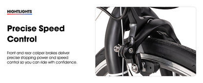 700c Road Bike, 14 Speeds, Lightweight Aluminum Frame, Racing or Road Bike, Unisex